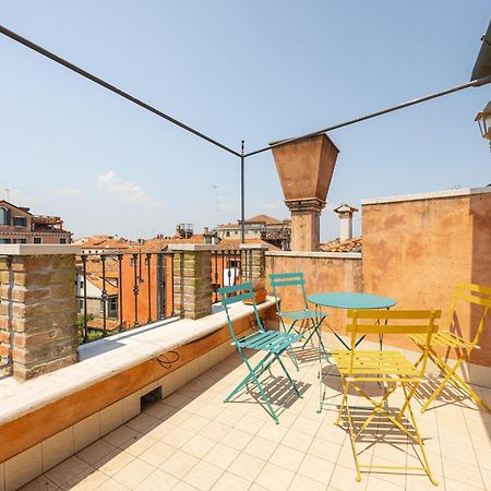 Luxury Penthouse With Terrace Apartamento Veneza Exterior foto